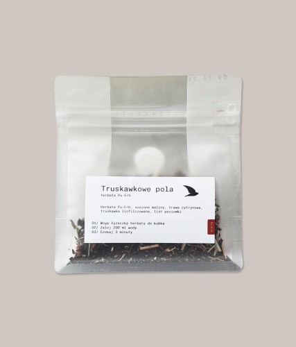 Przejdź do produktu Truskawkowe pola - herbata Pu Ehr 50 g